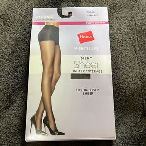 Hanes silky sheer tights